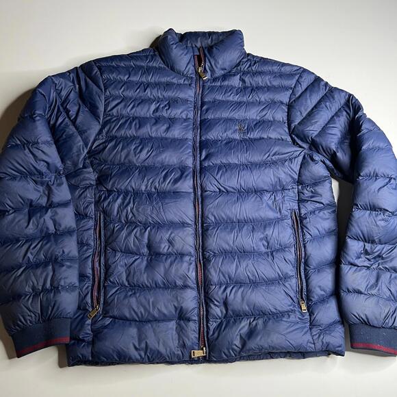Ralph Lauren Other - Polo Ralph Lauren Packable Down Jacket Mens S Blue Lightweight Puffer